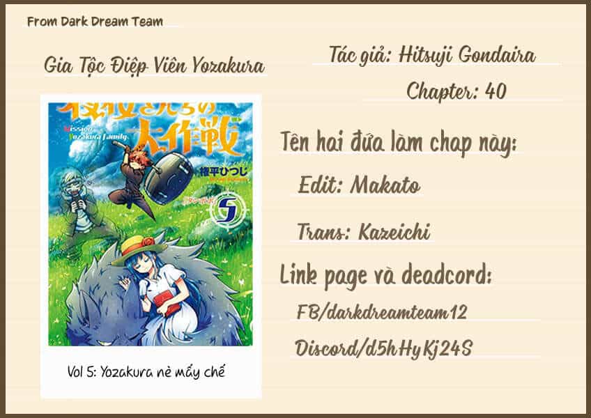 Gia Tộc Điệp Viên Yozakura - Chương 40 - ảnh 1