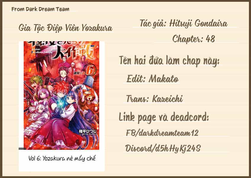 Gia Tộc Điệp Viên Yozakura - Chương 48 - ảnh 1