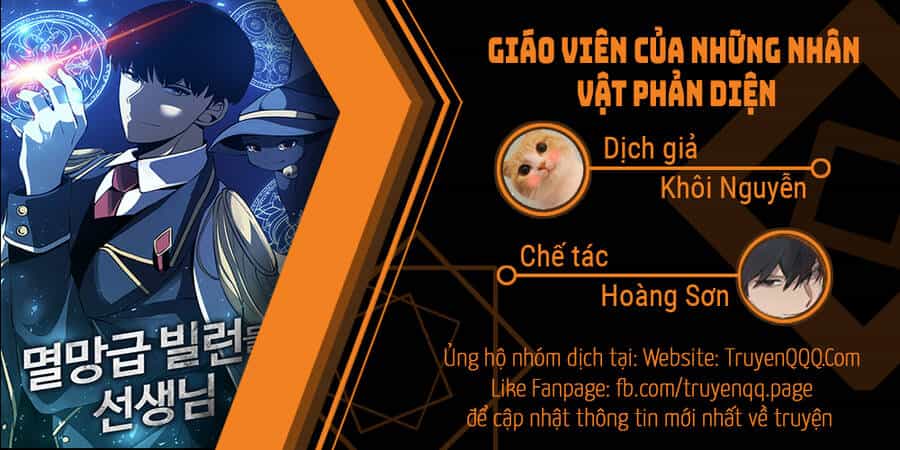 Giáo Viên Của Những Nhân Vật Phản Diện - Chương 3 - ảnh 1