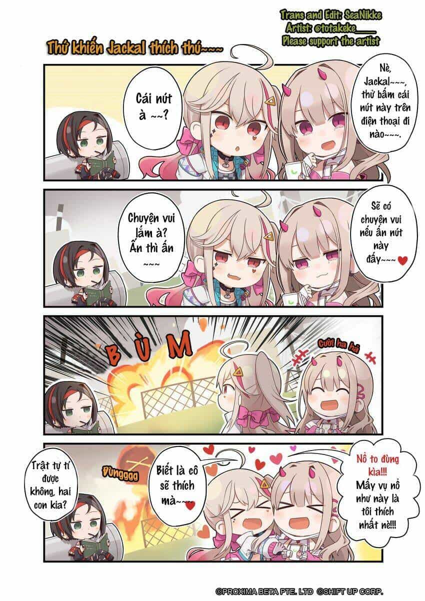Goddess Of Victory: Nikke Official Four-Panel Comics - Chương 1 - ảnh 2
