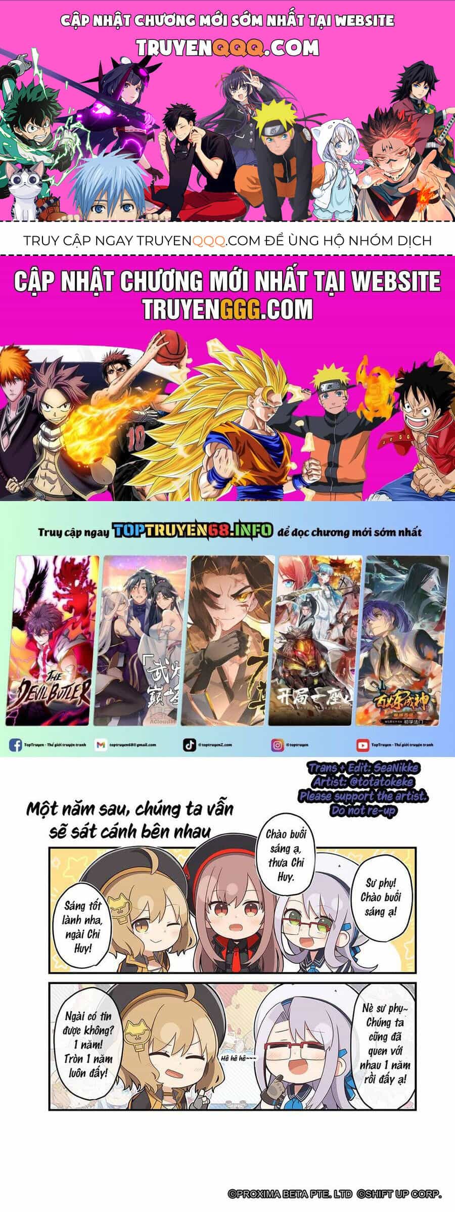 Goddess Of Victory: Nikke Official Four-Panel Comics - Chương 27 - ảnh 1