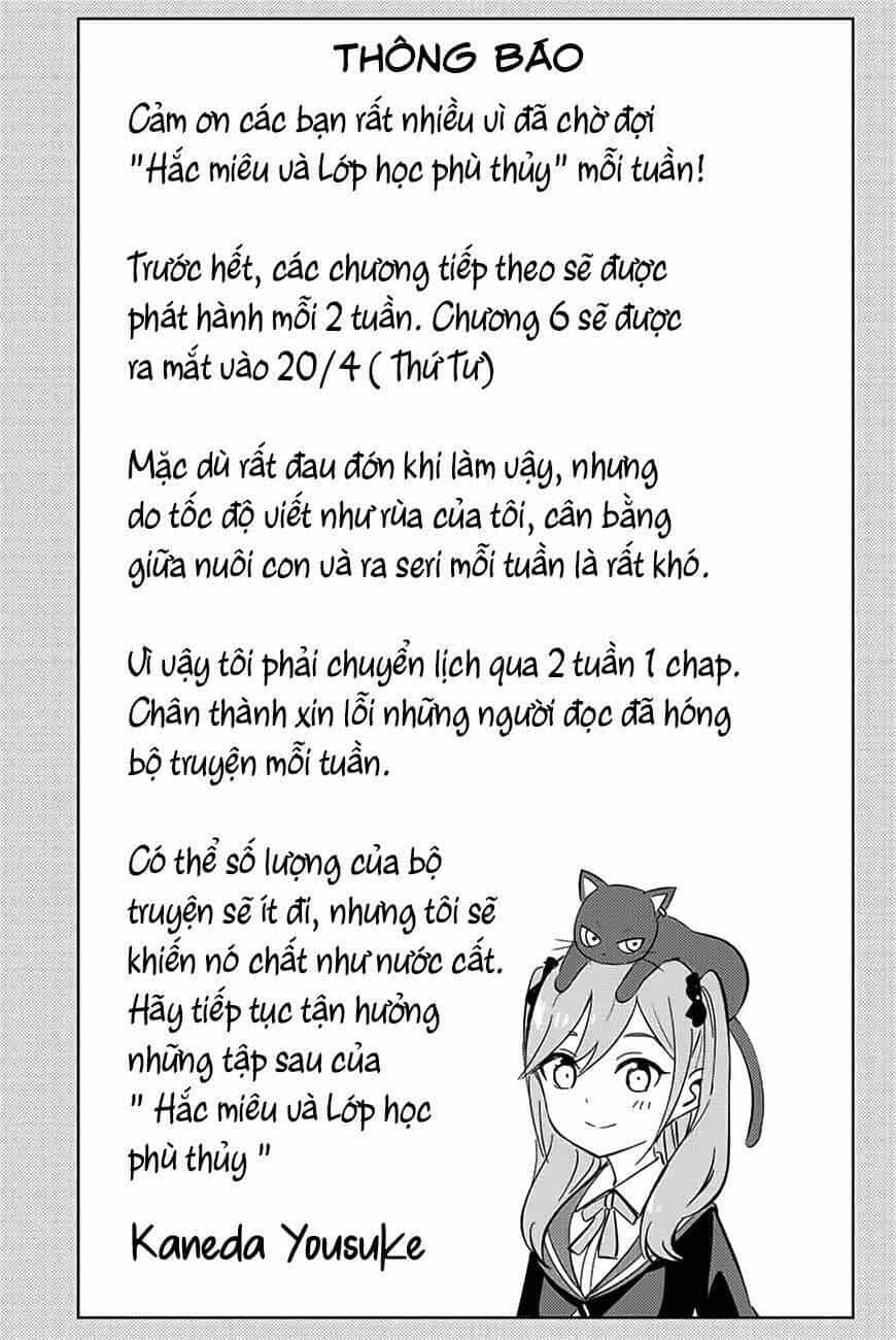 Hắc Miêu Và Lớp Học Phù Thủy - Chương 5 - ảnh 28