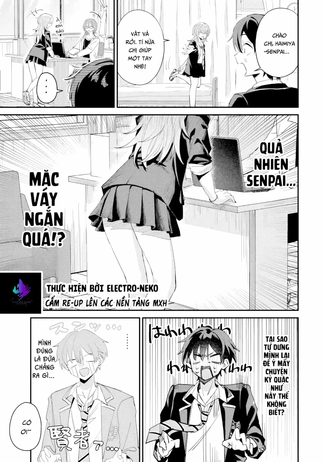 Haimiya-Senpai Vừa Đáng Sợ Lại Vừa Đáng Yêu! - Chương 19 - ảnh 10