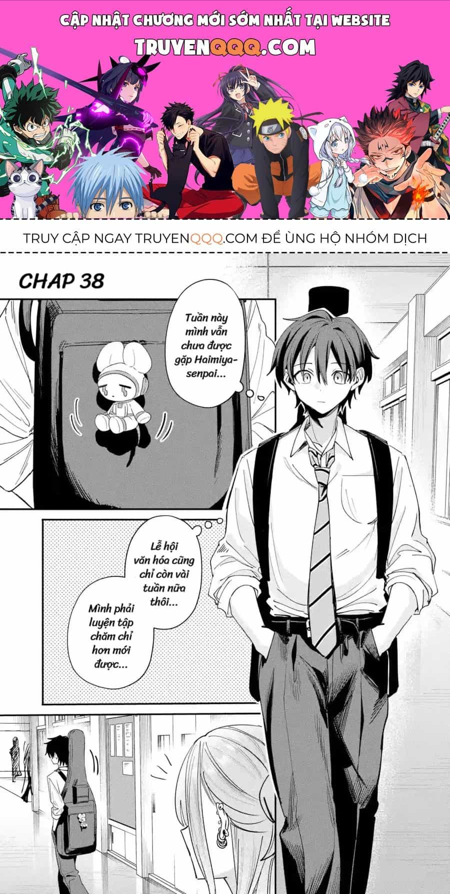 Haimiya-Senpai Vừa Đáng Sợ Lại Vừa Đáng Yêu! - Chương 38 - ảnh 1