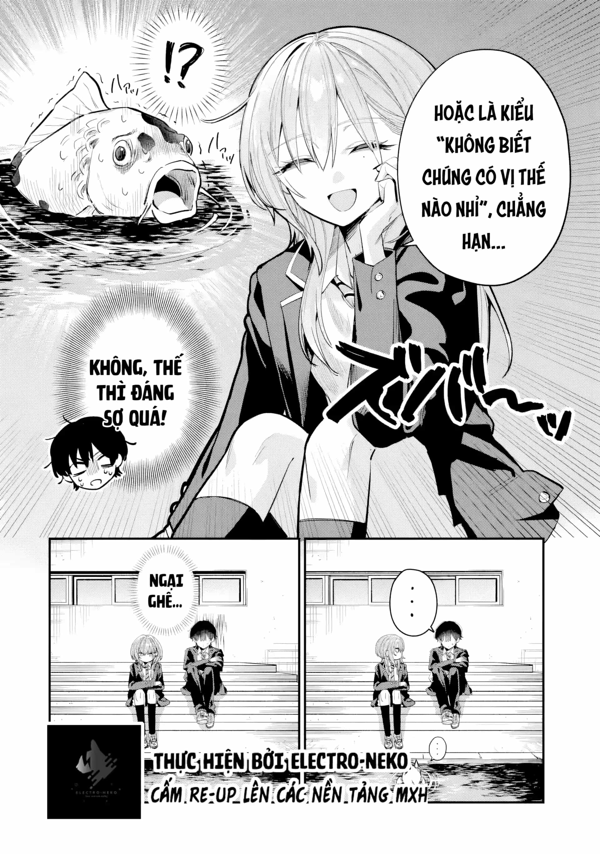 Haimiya-Senpai Vừa Đáng Sợ Lại Vừa Đáng Yêu! - Chương 8 - ảnh 12