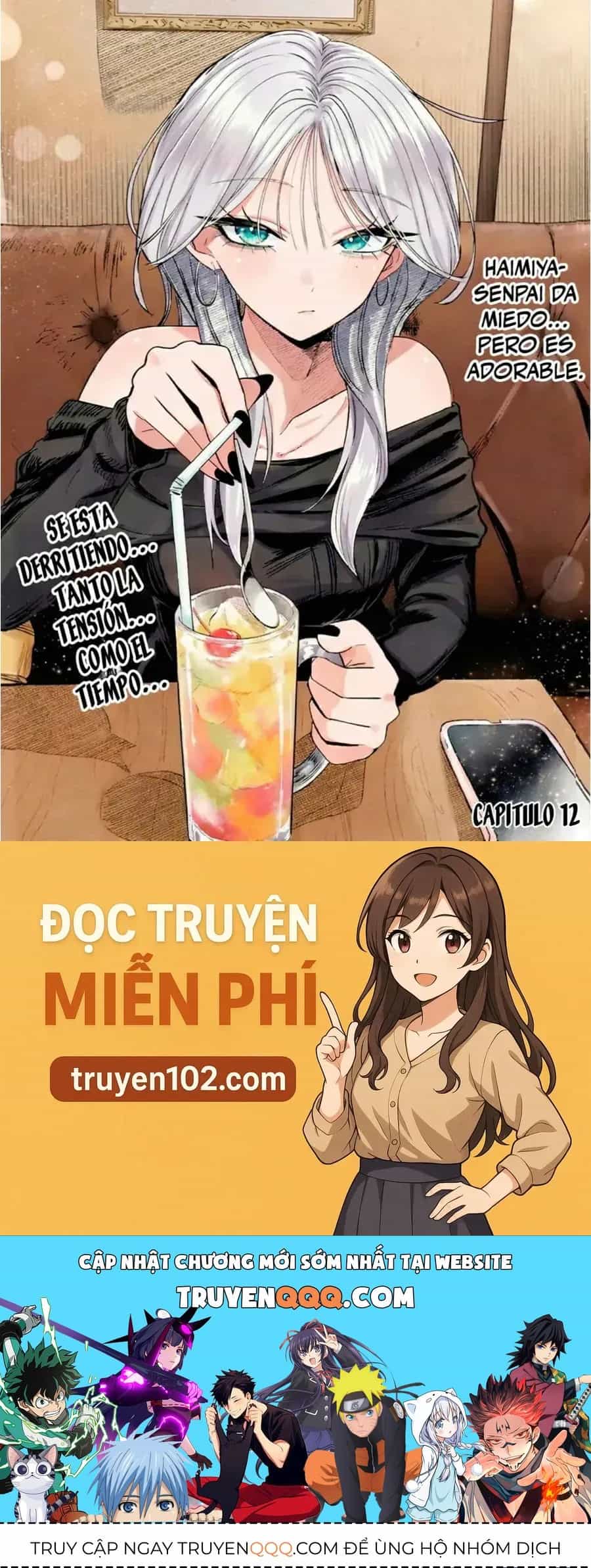 Haimiya-Senpai Wa Kowakute Kawaii - Chương 12.1 - ảnh 4