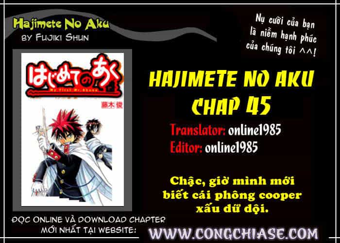 Hajimete No Aku - Chương 45 - ảnh 19