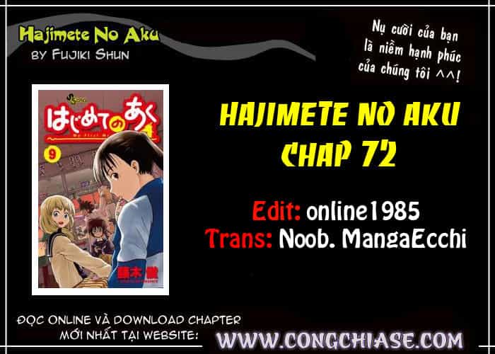 Hajimete No Aku - Chương 72 - ảnh 19