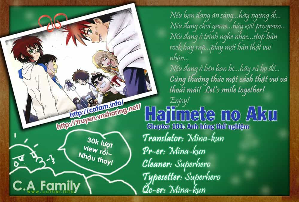 Hajimete No Aku - Chương 101 - ảnh 2