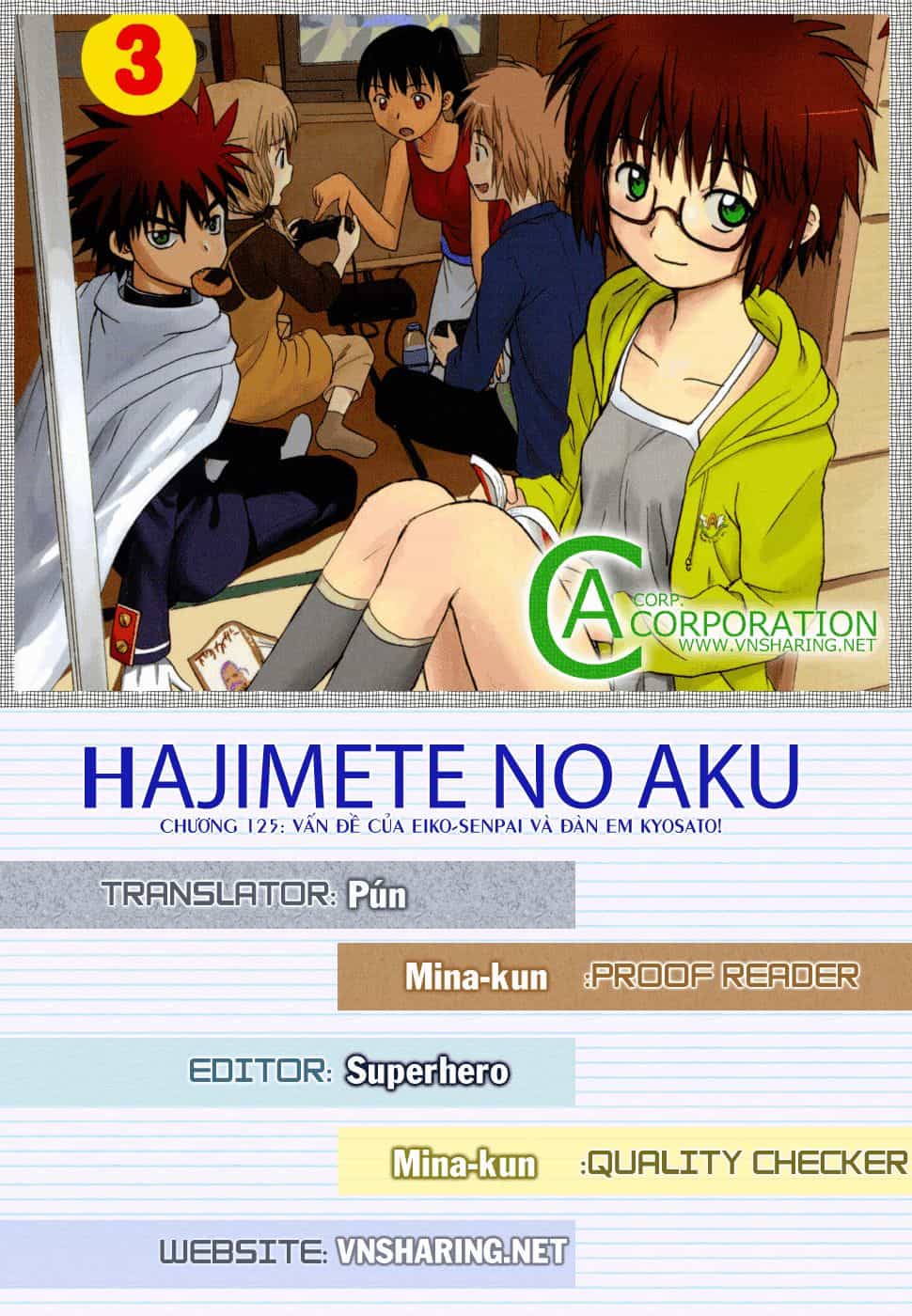 Hajimete No Aku - Chương 125 - ảnh 2