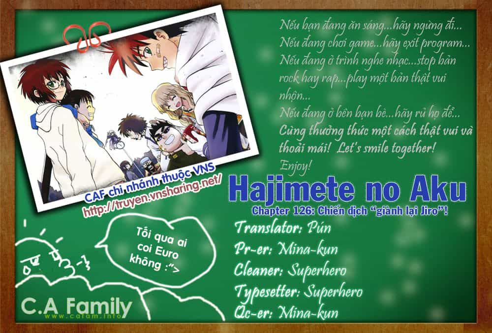 Hajimete No Aku - Chương 126 - ảnh 4