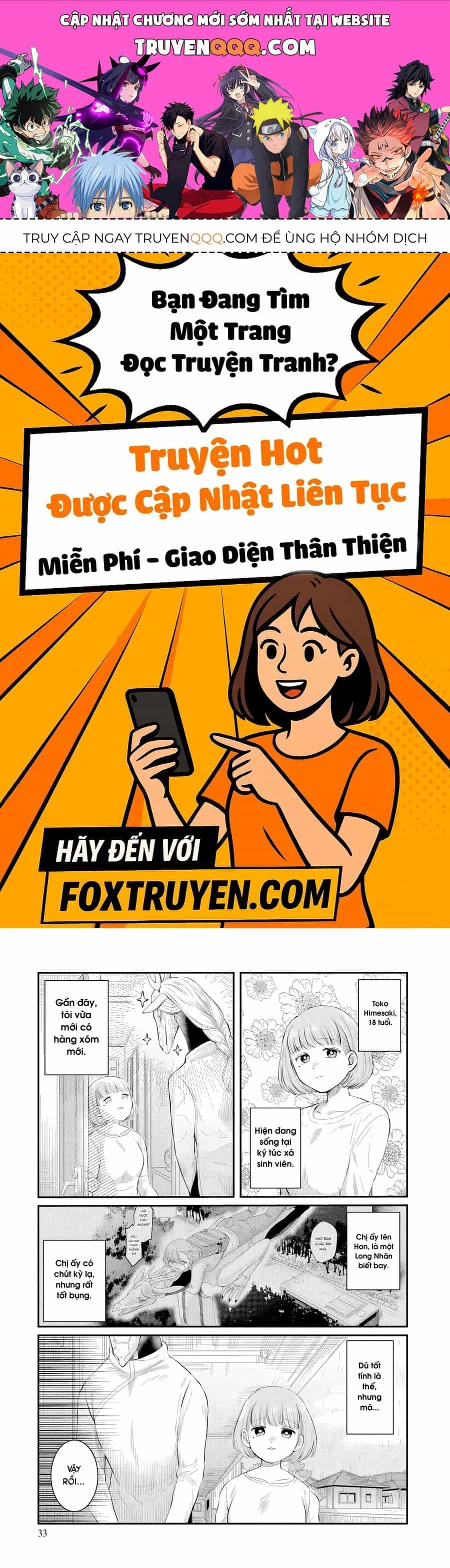 Hàng Xóm Của Rồng - Chương 2 - ảnh 1