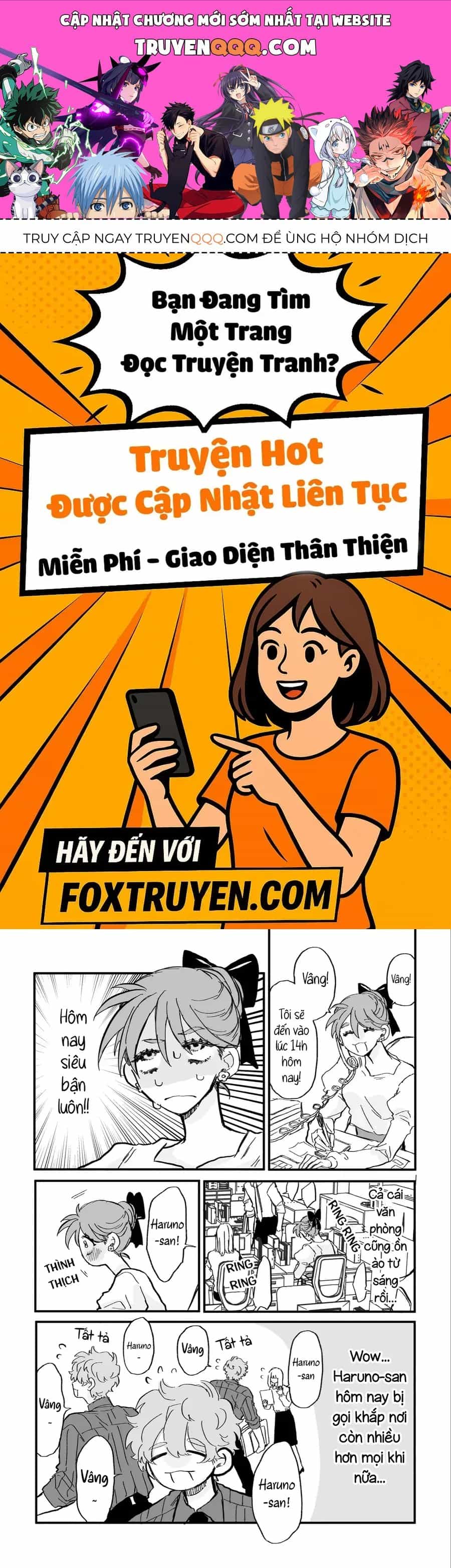Haruno-San No Koto Nante Zenzen Suki - Chương 3 - ảnh 1