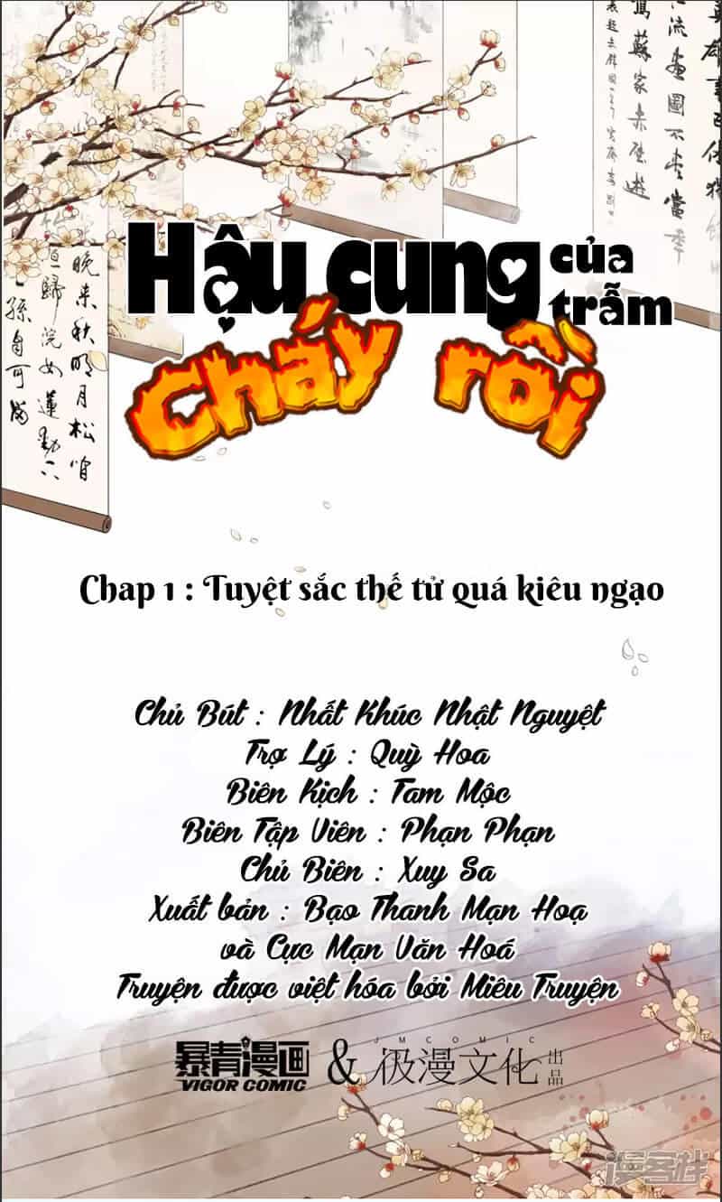 Hậu Cung Của Trẫm Cháy Rồi! - Chương 1 - ảnh 1