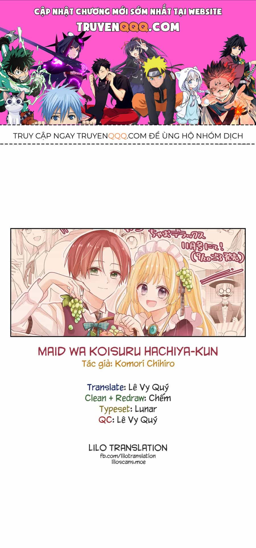 Hầu Gái Hachiya-Kun Biết Yêu - Chương 2 - ảnh 1