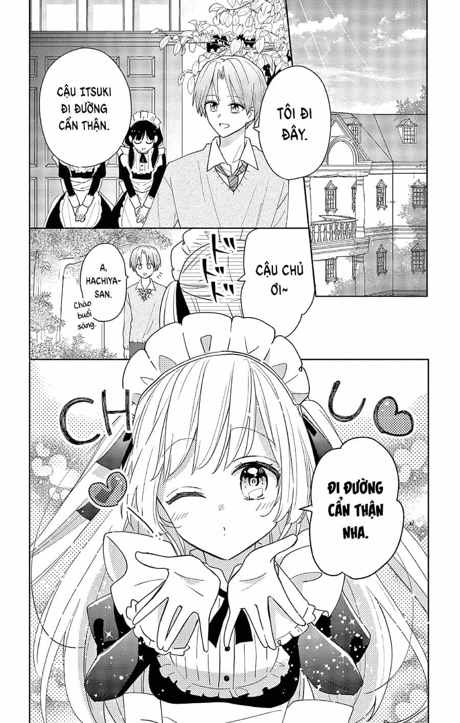 Hầu Gái Hachiya-Kun Biết Yêu - Chương 2 - ảnh 3