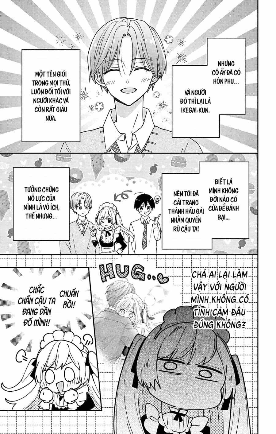 Hầu Gái Hachiya-Kun Biết Yêu - Chương 4 - ảnh 4