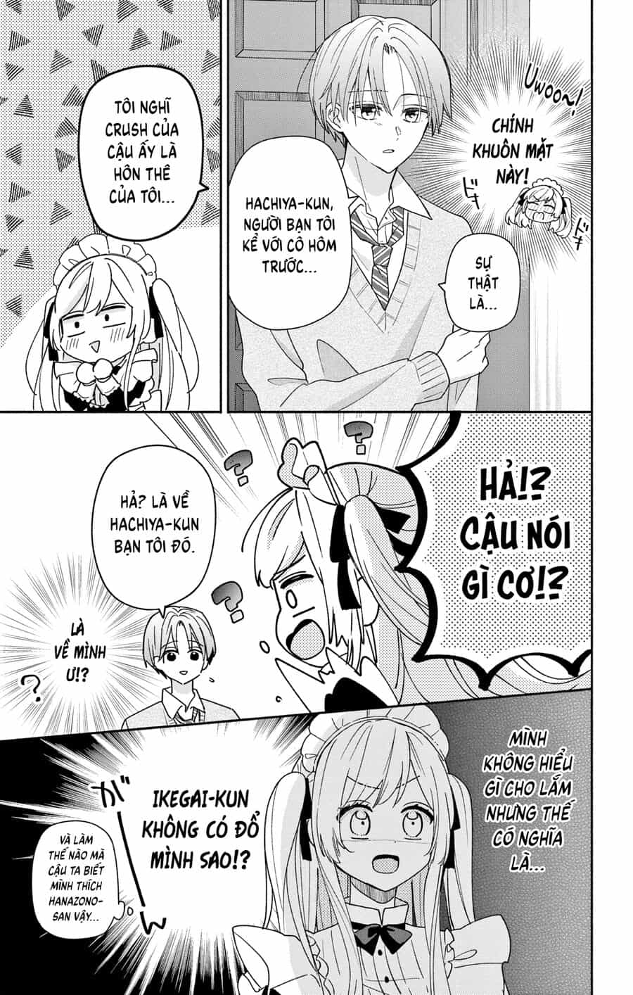 Hầu Gái Hachiya-Kun Biết Yêu - Chương 7 - ảnh 22