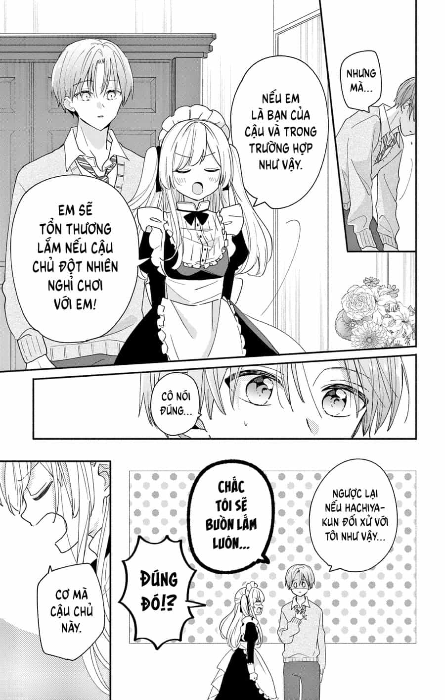 Hầu Gái Hachiya-Kun Biết Yêu - Chương 7 - ảnh 28