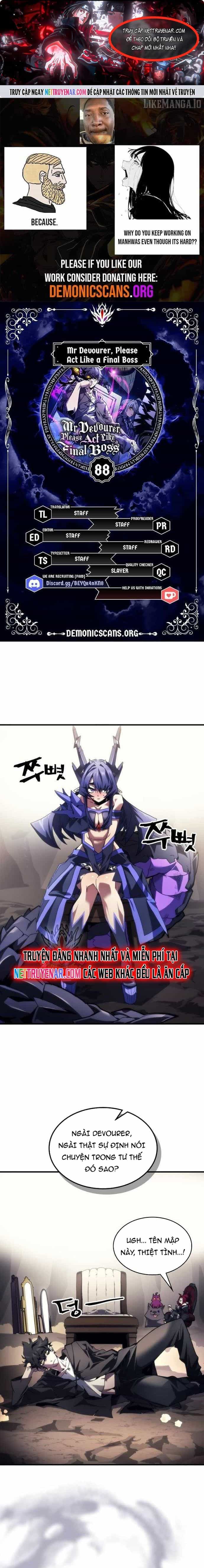 Hãy Hành Động Như Một Boss Đi Ngài Mr Devourer - Chương 88 - ảnh 2