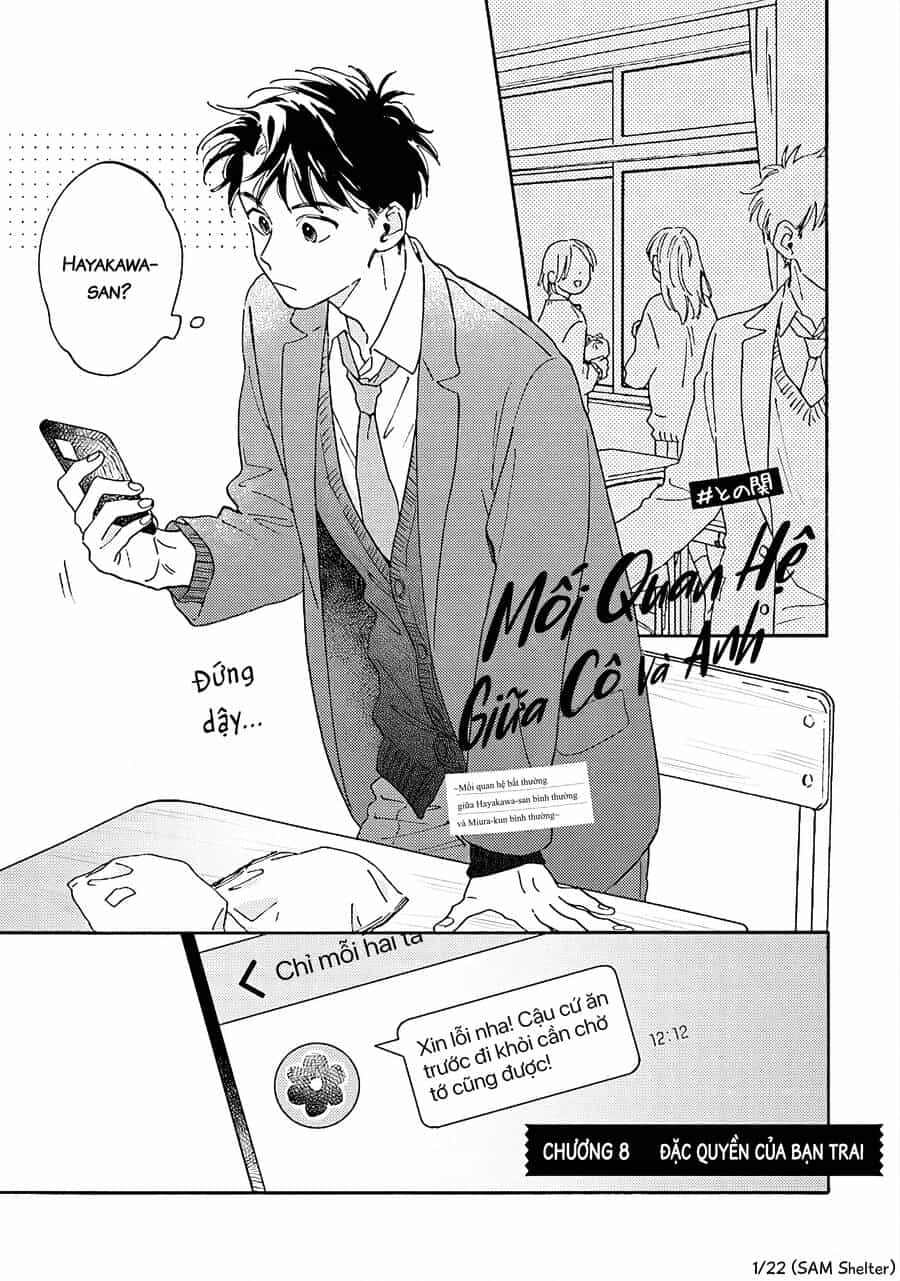 Hayakawa-San Và Miura-Kun - Chương 8 - ảnh 1