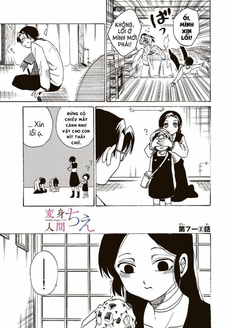Henshin Ningen Chie - Chuong 7.2 - ảnh 2
