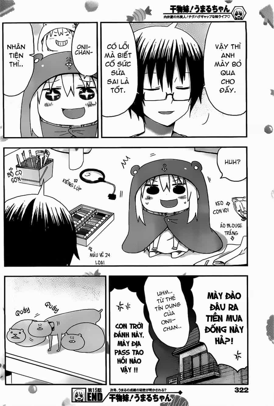 Himouto! Umaru-Chan - Chương 15 - ảnh 14