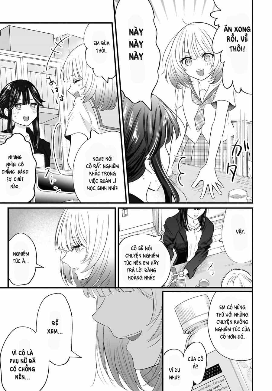 Hitodzuma Kyoushi Ga Oshiego No Joshi Koukousei Ni Do Hamari Suru Hanashi - Chương 1.1 - ảnh 25