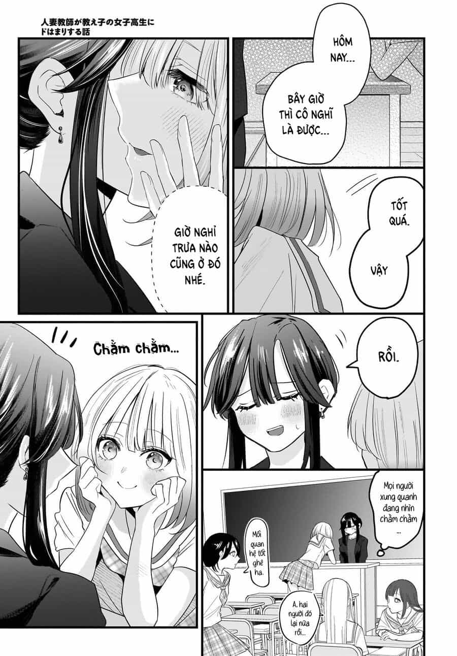 Hitodzuma Kyoushi Ga Oshiego No Joshi Koukousei Ni Do Hamari Suru Hanashi - Chương 2 - ảnh 3