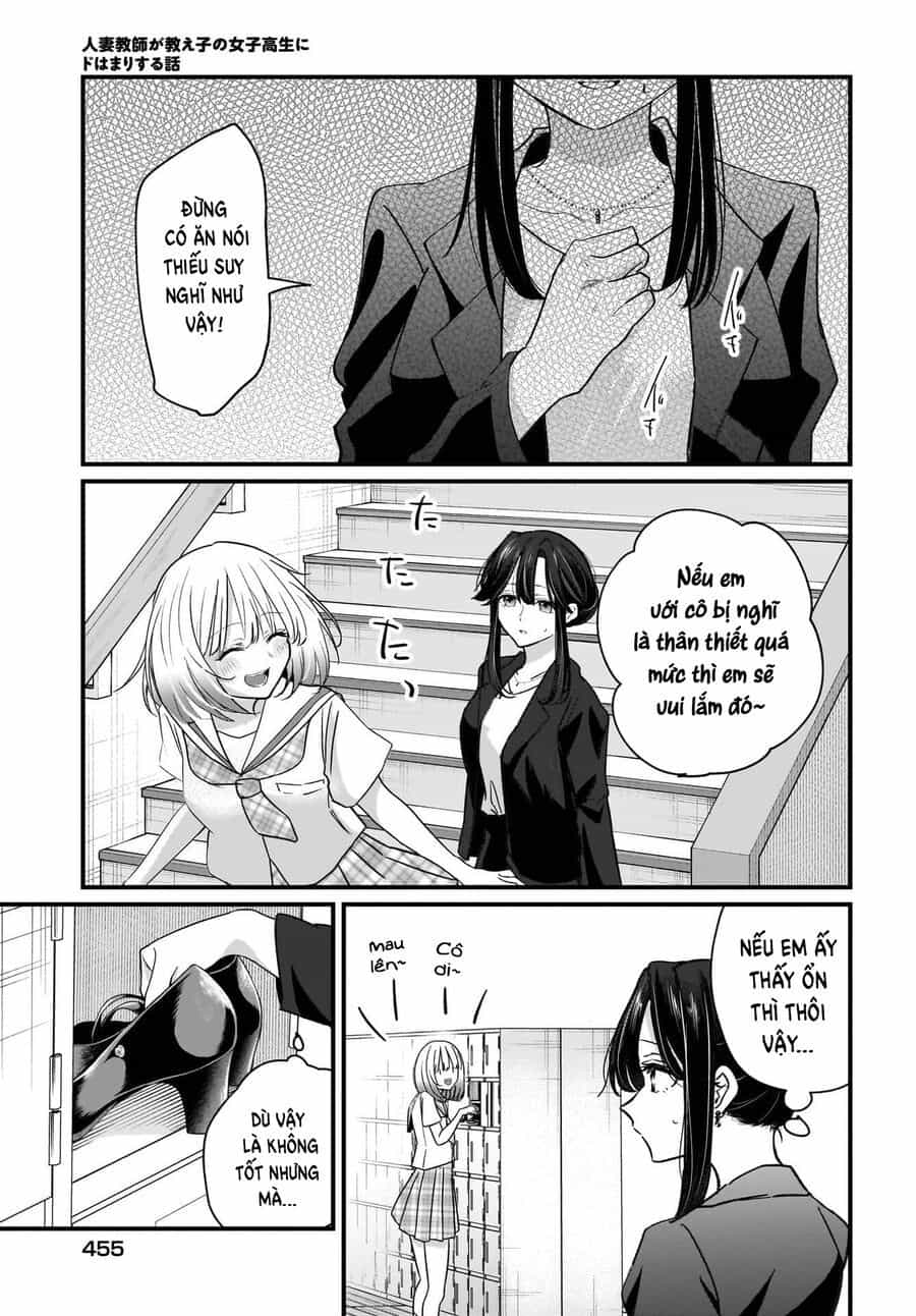 Hitodzuma Kyoushi Ga Oshiego No Joshi Koukousei Ni Do Hamari Suru Hanashi - Chương 2 - ảnh 35