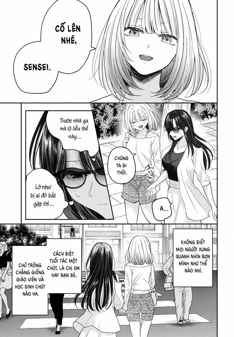 Hitodzuma Kyoushi Ga Oshiego No Joshi Koukousei Ni Do Hamari Suru Hanashi - Chương 4 - ảnh 19