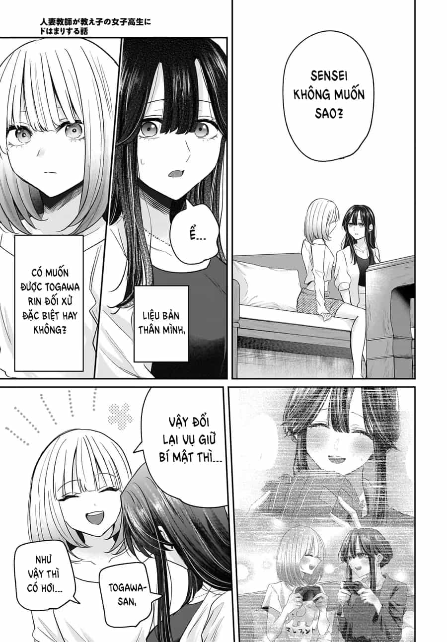 Hitodzuma Kyoushi Ga Oshiego No Joshi Koukousei Ni Do Hamari Suru Hanashi - Chương 4 - ảnh 31