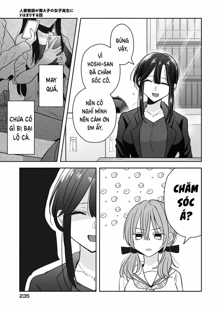 Hitodzuma Kyoushi Ga Oshiego No Joshi Koukousei Ni Do Hamari Suru Hanashi - Chương 6 - ảnh 11