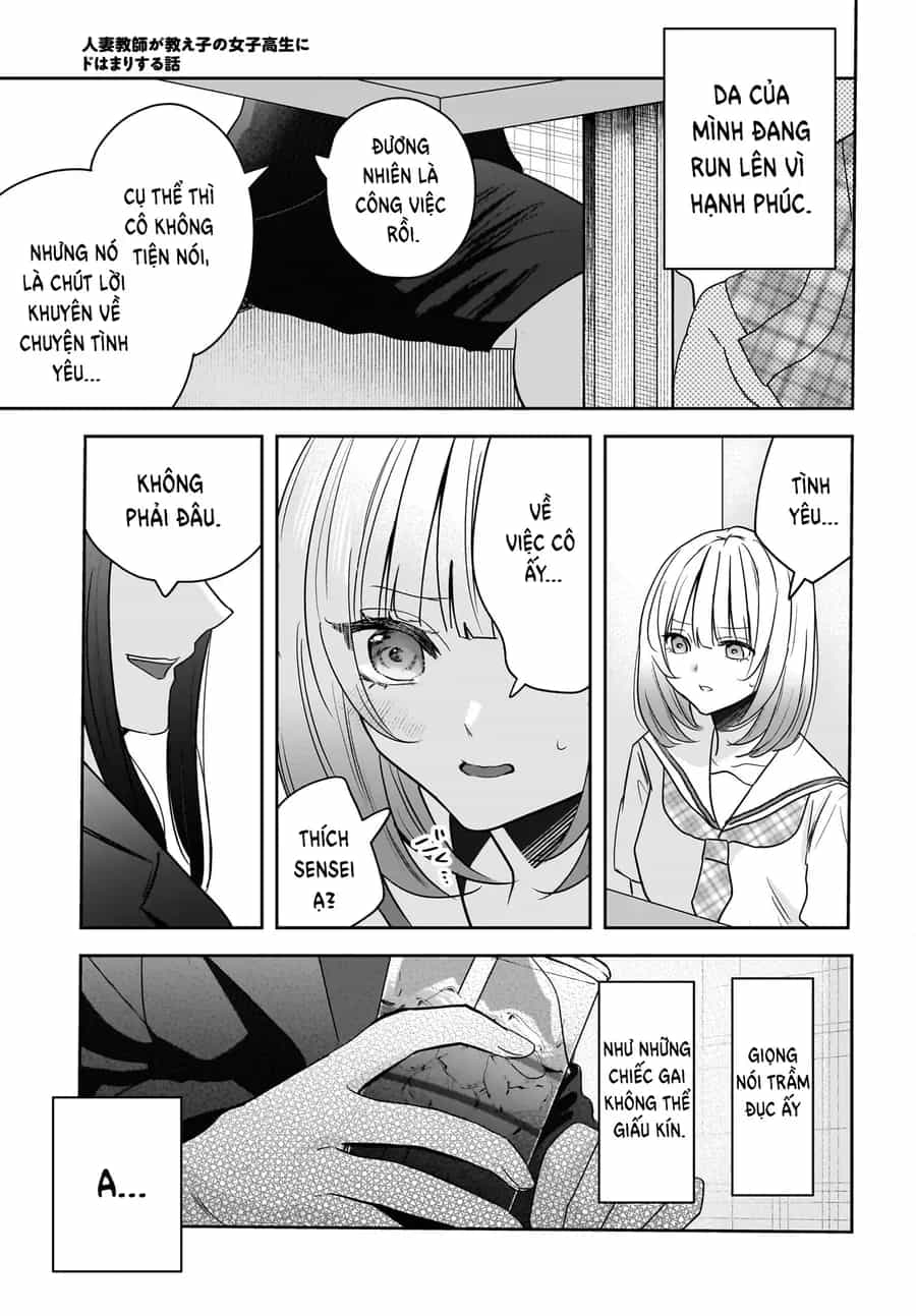 Hitodzuma Kyoushi Ga Oshiego No Joshi Koukousei Ni Do Hamari Suru Hanashi - Chương 7 - ảnh 13
