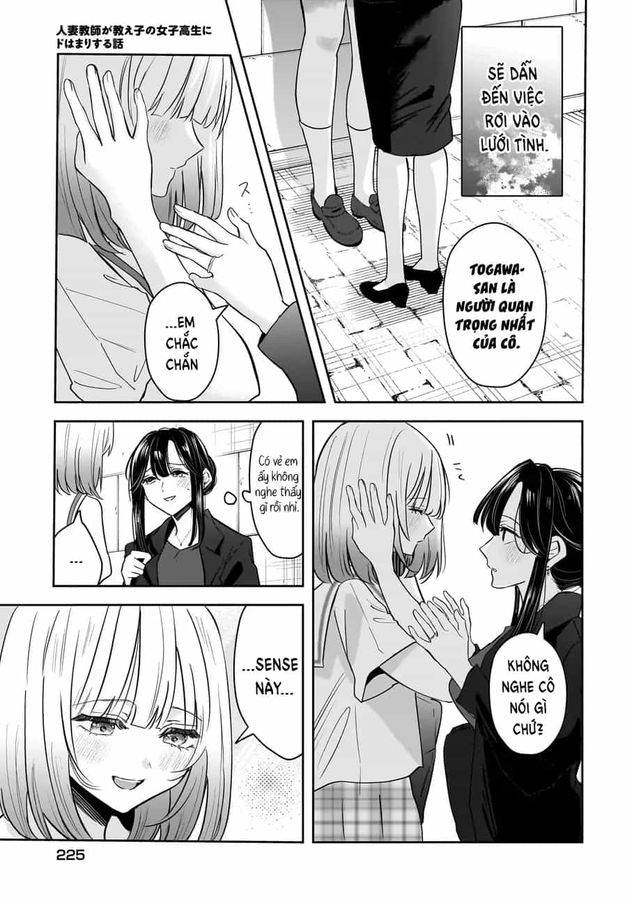 Hitodzuma Kyoushi Ga Oshiego No Joshi Koukousei Ni Do Hamari Suru Hanashi - Chương 7 - ảnh 21