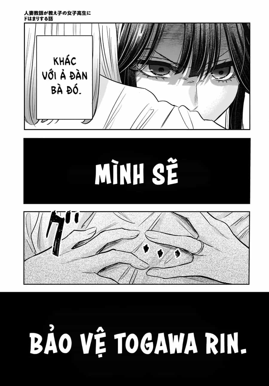 Hitodzuma Kyoushi Ga Oshiego No Joshi Koukousei Ni Do Hamari Suru Hanashi - Chương 8 - ảnh 10