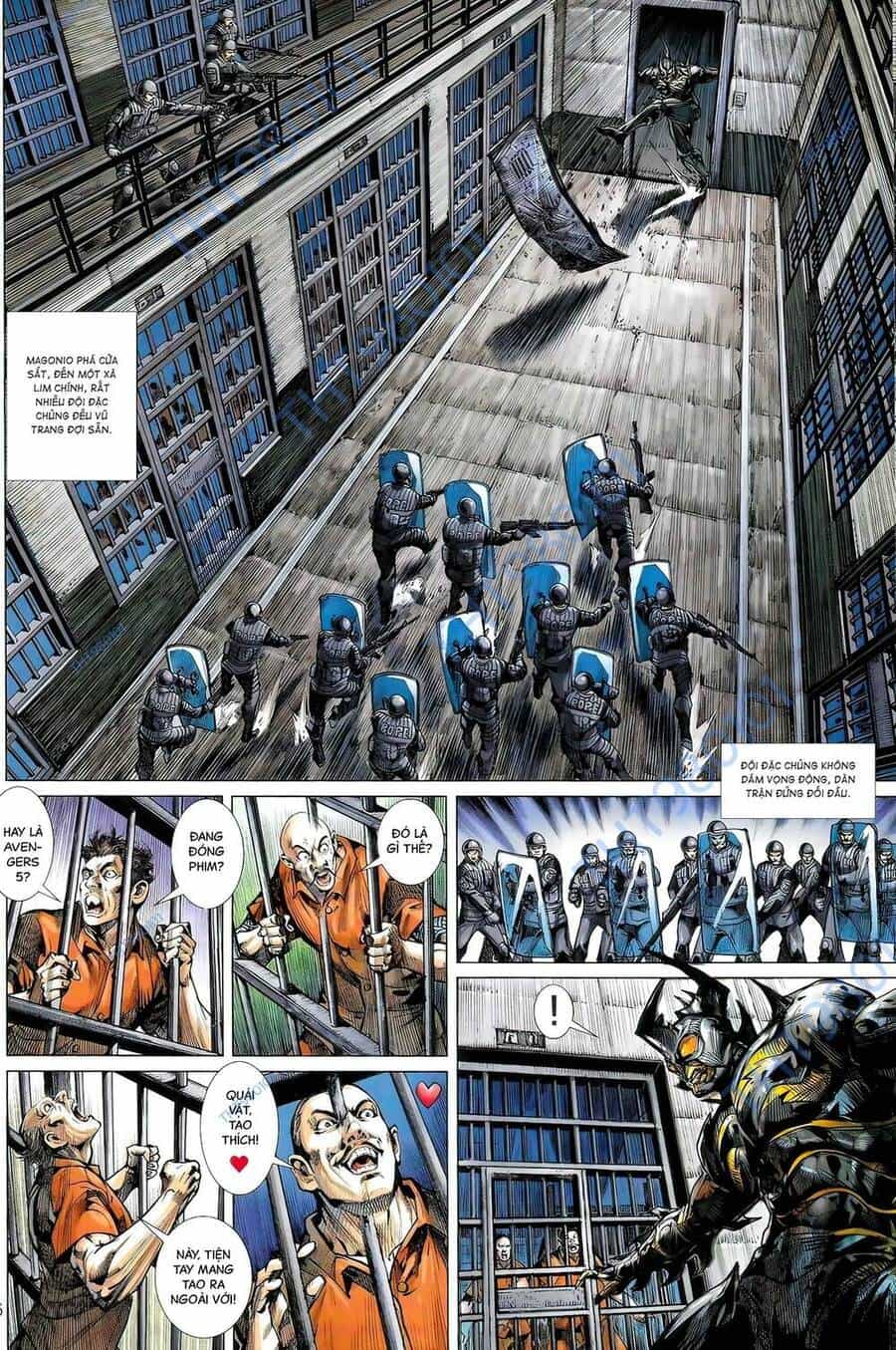 Hổ Giáp Nhân Armour Man - Chương 2 - ảnh 16