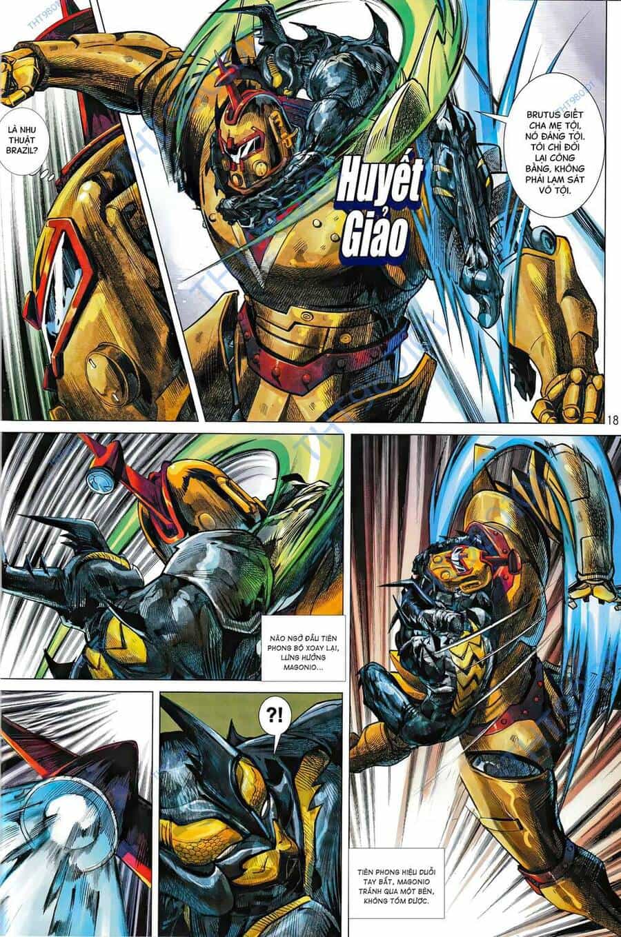 Hổ Giáp Nhân Armour Man - Chương 3 - ảnh 17