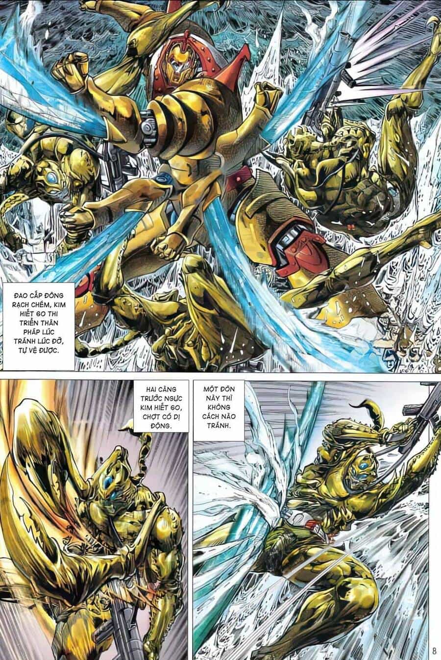 Hổ Giáp Nhân Armour Man - Chương 4 - ảnh 8