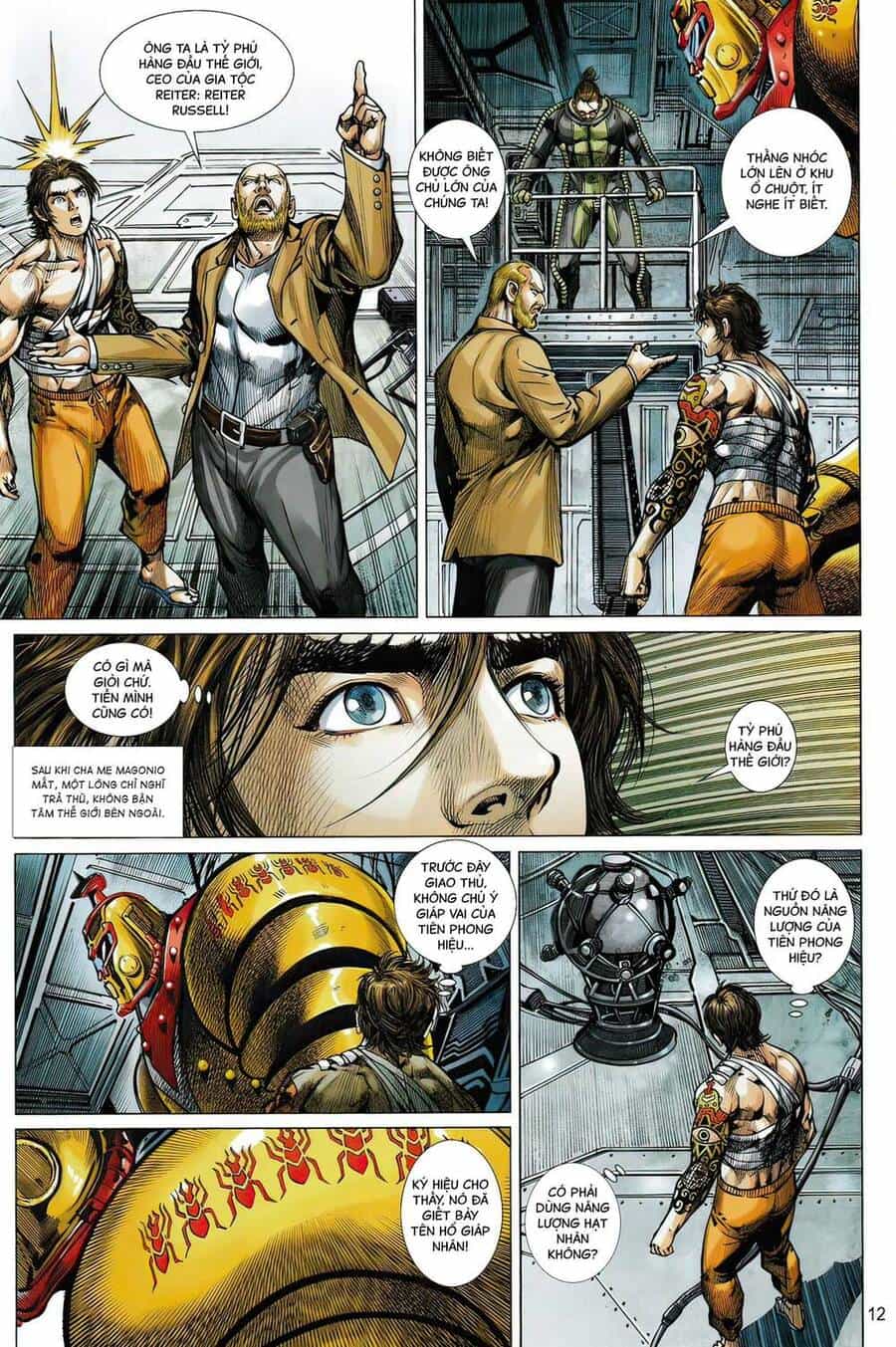 Hổ Giáp Nhân Armour Man - Chương 5 - ảnh 12