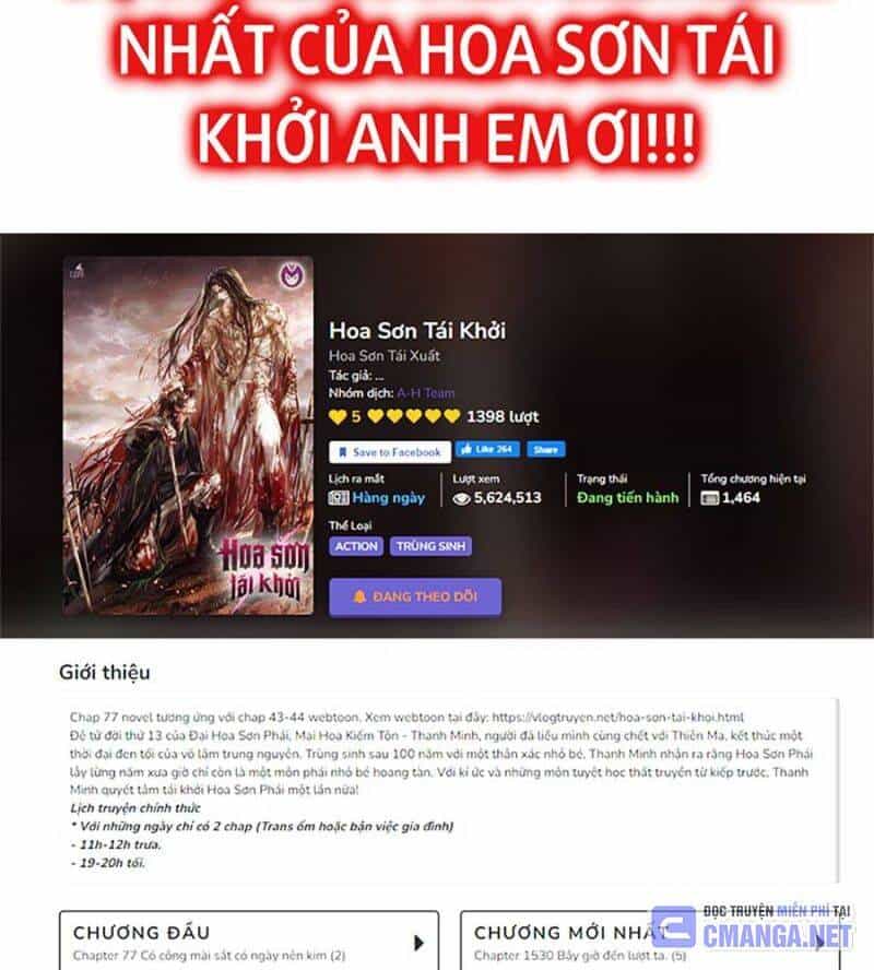 Hoa Sơn Tái Khởi - Chương 134 - ảnh 63