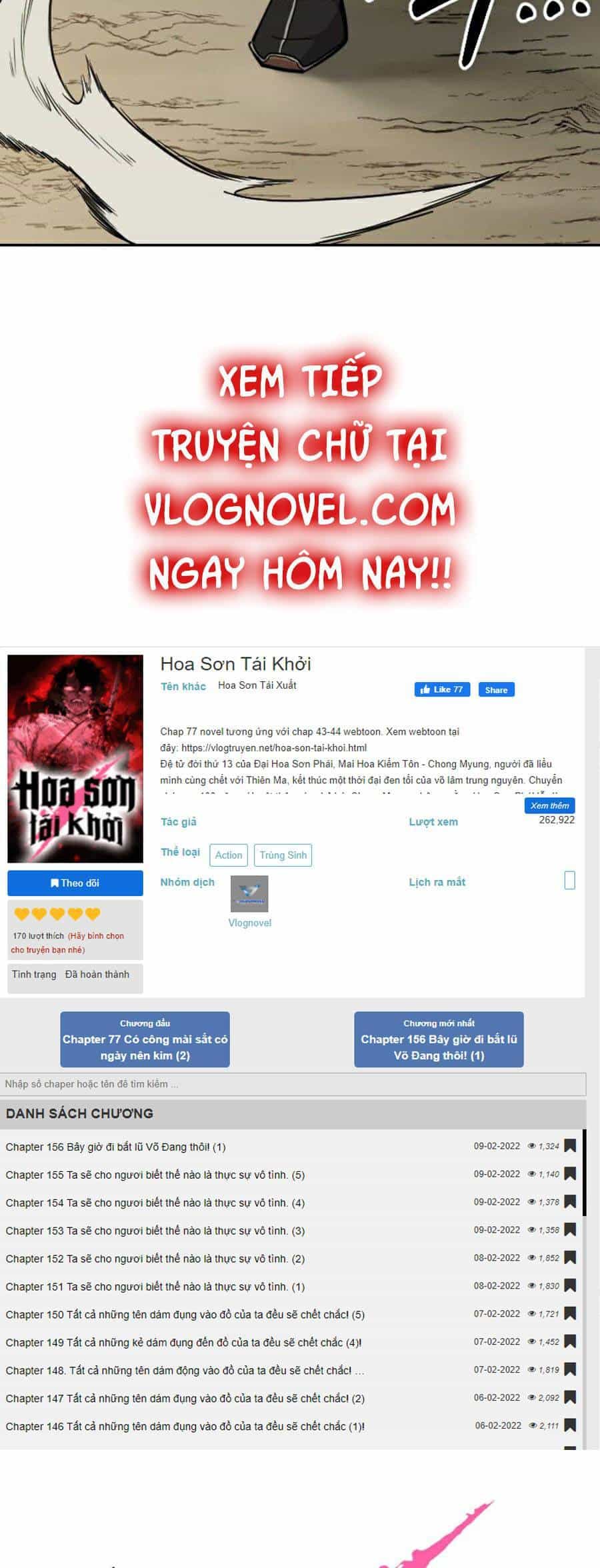 Hoa Sơn Tái Khởi - Chương 51 - ảnh 118