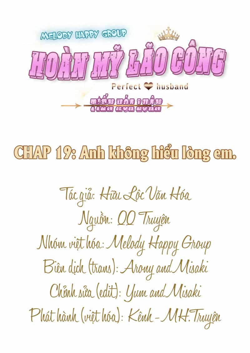 Hoàn Mỹ Lão Công Tiến Hóa Luân - Chương 19 - ảnh 3