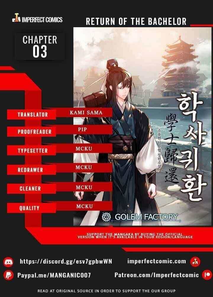 Học Giả Trở Lại - Chương 3 - ảnh 1