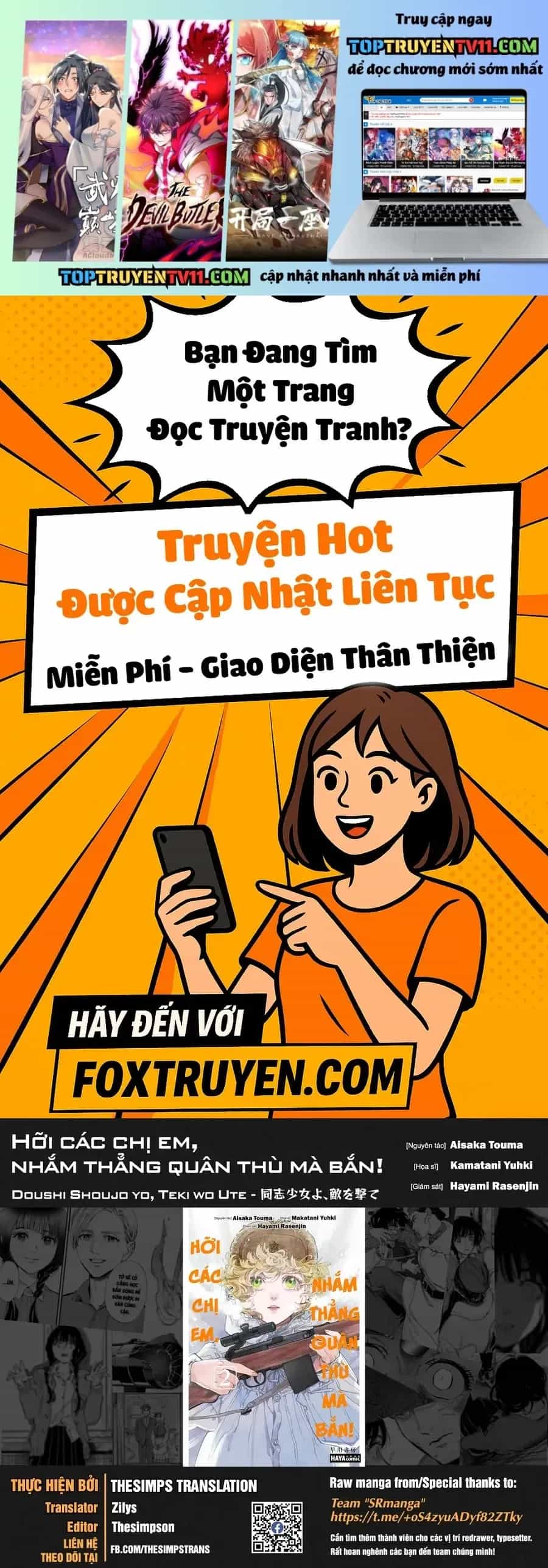 Hỡi Các Chị Em, Nhắm Thẳng Quân Thù Mà Bắn. - Chương 11 - ảnh 2