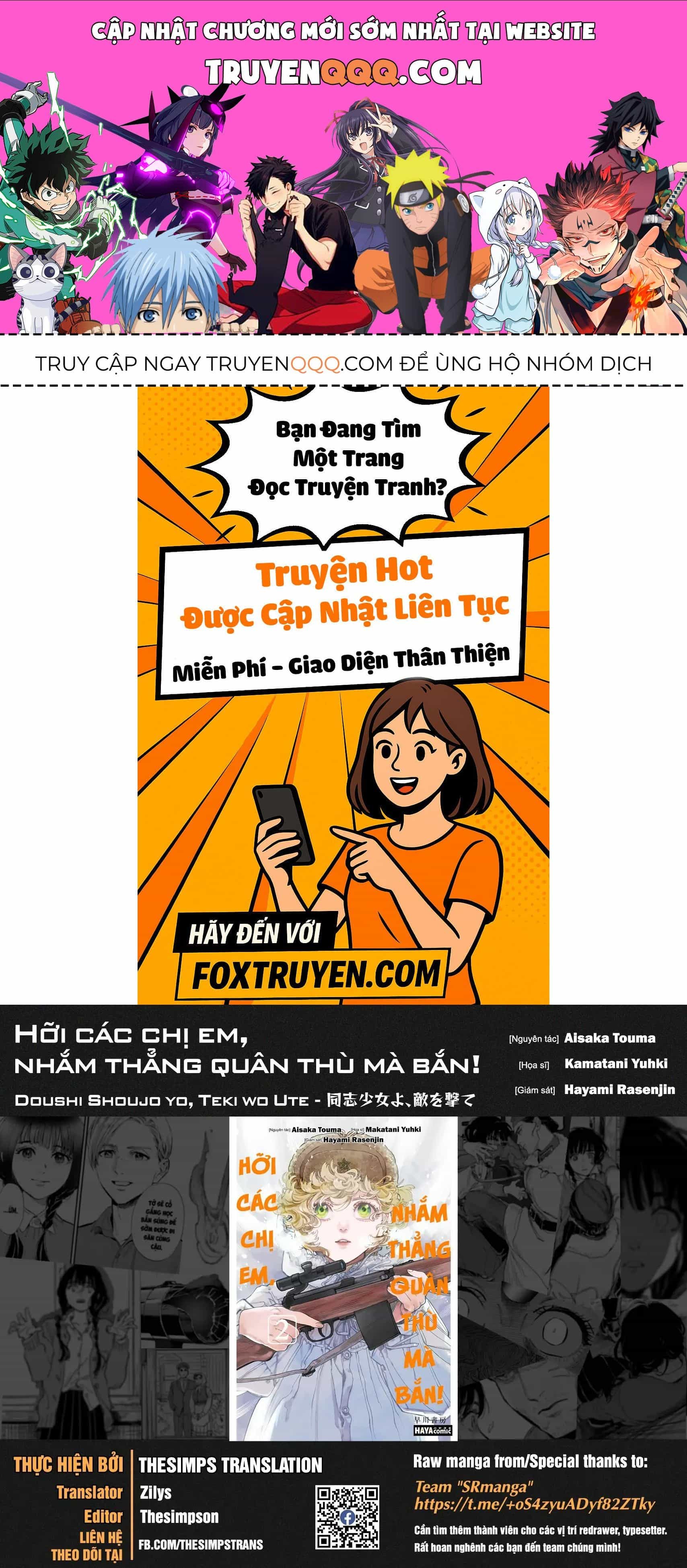 Hỡi Các Chị Em, Nhắm Thẳng Quân Thù Mà Bắn. - Chương 6 - ảnh 1