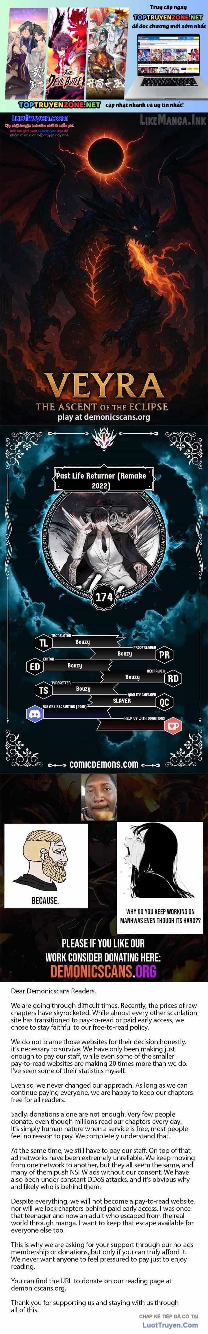 Hồi Quy Giả - Chương 174 - ảnh 3
