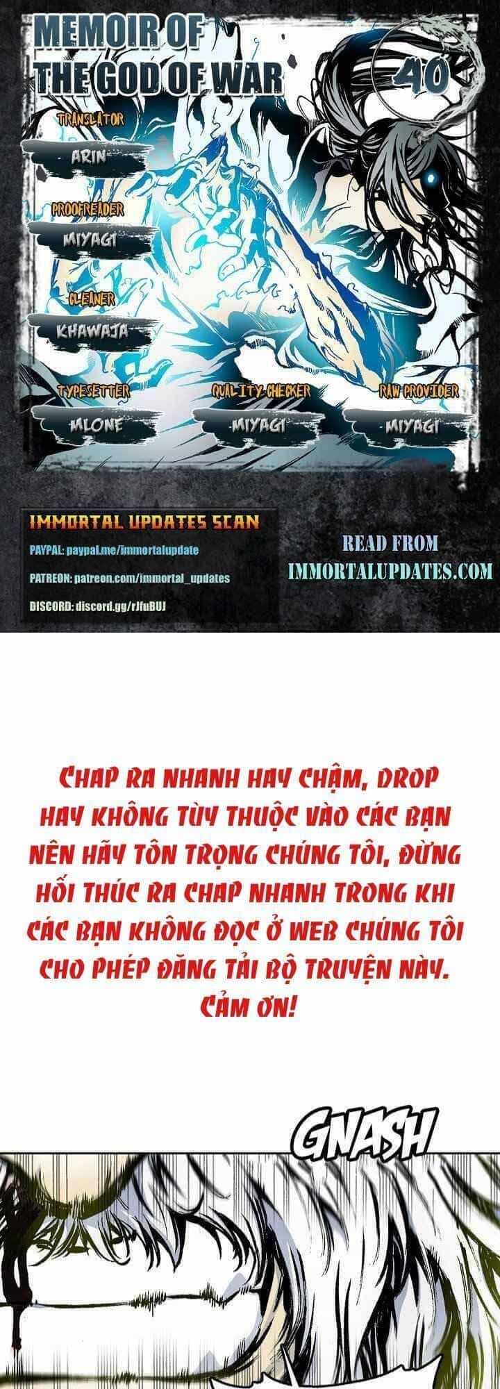 Hồi Ức Của Chiến Thần - Chương 40 - ảnh 1
