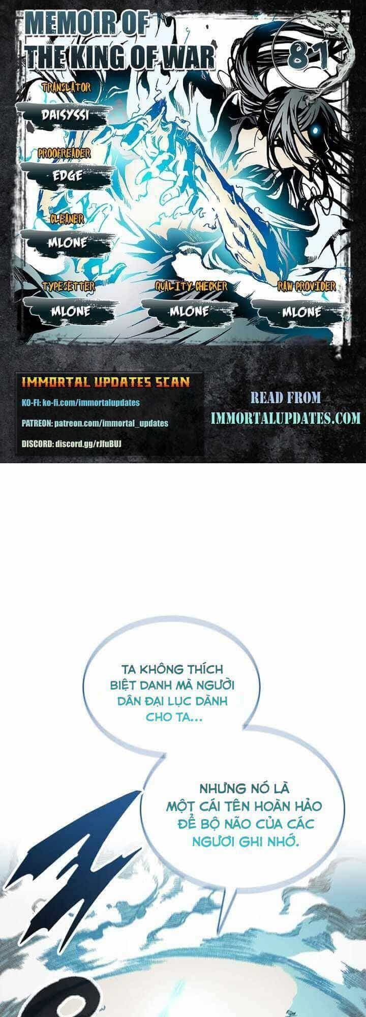 Hồi Ức Của Chiến Thần - Chương 81 - ảnh 1