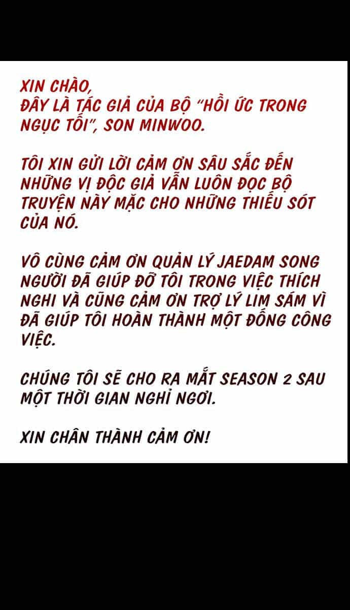 Hồi Ức Trong Ngục Tối - Chương 65 - ảnh 99